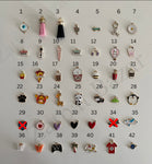 Personalised Name Keychain with charms