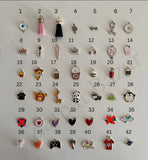 Personalised Name Keychain with charms