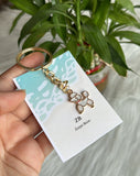 Stylish Dog Charm Keychain