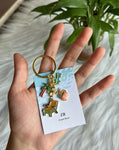 Beach Charm Keychain