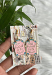Suitcase Earrings