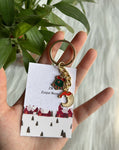 Christmas Charm Night Keychain