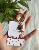 Christmas Charm Night Keychain