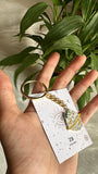 Man on the moon Charm Keychain