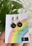 Initial Letter Earrings