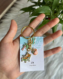 Beach Charm Keychain