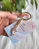 Dolphin Charm Keychain