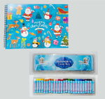 Drawing Book & Crayon Set