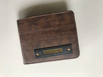 Rathod Men Wallet With Customized Name And One Charm Option.