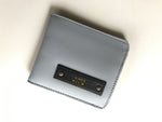 Tiger Print Wallet For Men With Customized Name And One Charm Option.