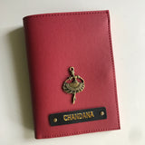 Premium Passport Covers With Customized Name And Charm Options.