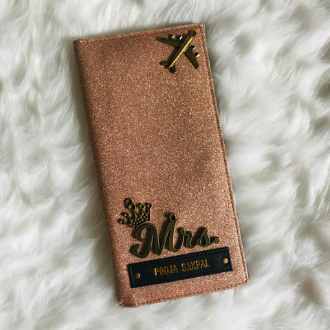 Customized Chamki Organizer With A Customized Name And 2 Charm Options.
