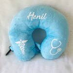 Customised Neck Pillow. Customised name pillows,
