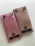Customized Chamki Organizer With A Customized Name And 2 Charm Options.