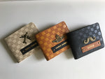 Fox Men Wallet With Customized Name And One Charm Option.