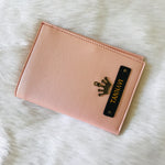 Premium Passport Covers With Customized Name And Charm Options.