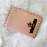 Premium Passport Covers With Customized Name And Charm Options.