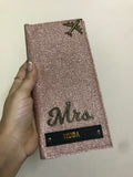 Customized Chamki Organizer With A Customized Name And 2 Charm Options.