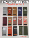 Customized Long Passport Covers