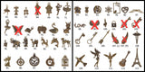 Guru Men With Customized Name And One Charm Option.