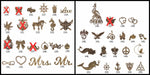 Button Passport Covers With Customized Name And 1 Charm Option.