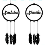 MDF Cutting Name Dreamcatcher With Customized Name.