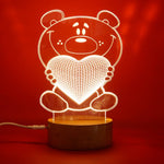 Cartoon Heart LED Frame