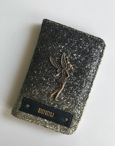 Chamki Passport With Customized Name And One Charm Option.