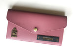 Crystal Ladies Wallet With Customized Name And One Charm Option.