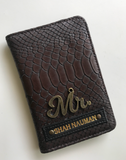 Co-Co Passport Cover With Customized Name And One Charm Option.