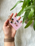 2 initials 2 Charms Keychain