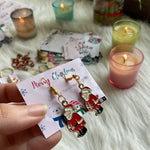 Santa Earrings