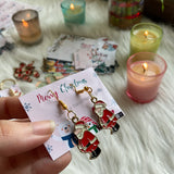 Santa Earrings