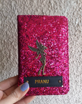 Chamki Passport With Customized Name And One Charm Option.