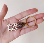 Personalised Name Keychain with charms