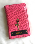 Co-Co Passport Cover With Customized Name And One Charm Option.