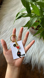 Create your own 3 charm keychain