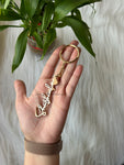 Personalised Name Keychain with charms