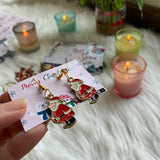 Santa Earrings