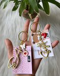 Personalised Name Keychain with charms