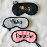 Customized Unisex Eye Masks.