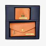 Couple Combo Set Including Wallet For Women And Men With 2 Customized name And 2 Charm Options.