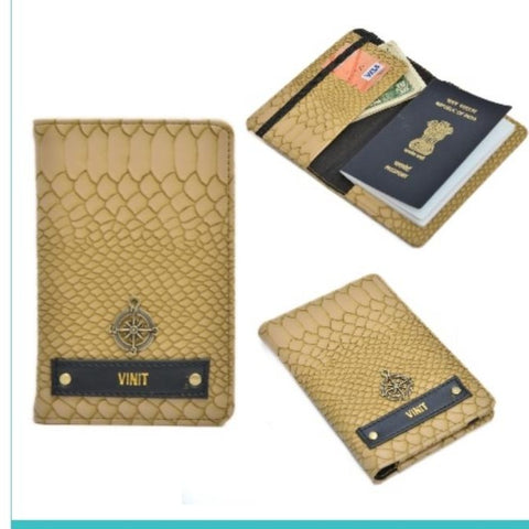 RC13 Croc Passport Cover With Customized Name And Charm Option.