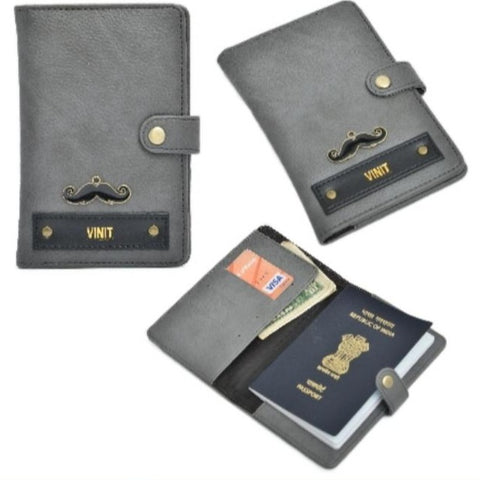RC 15 Button Passport With Customized Name And Charm Options.