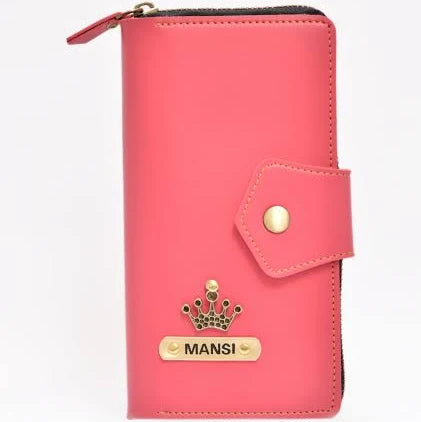 Customized Women Leather Wallet